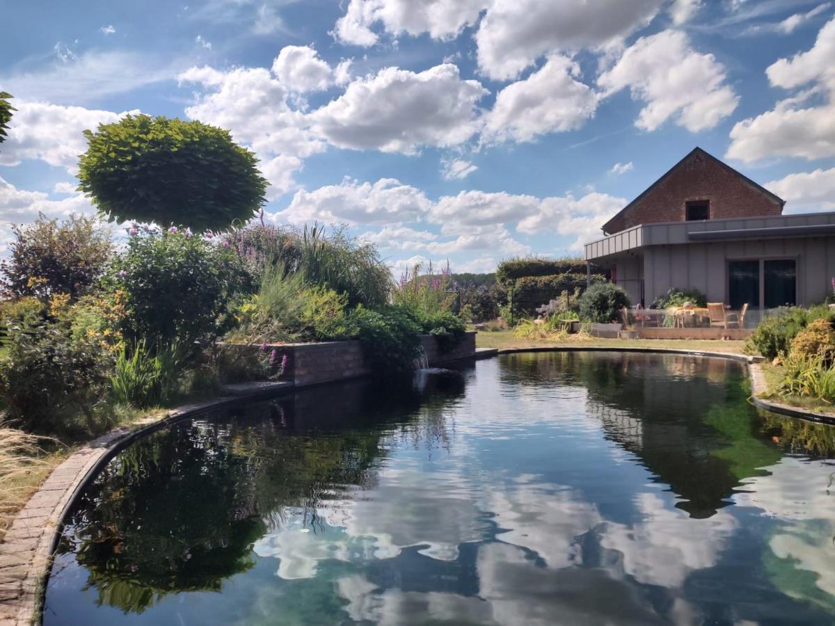 Hotel Gite Avec Piscine La Buissiere - Fernelmont à Pontillas Extérieur photo